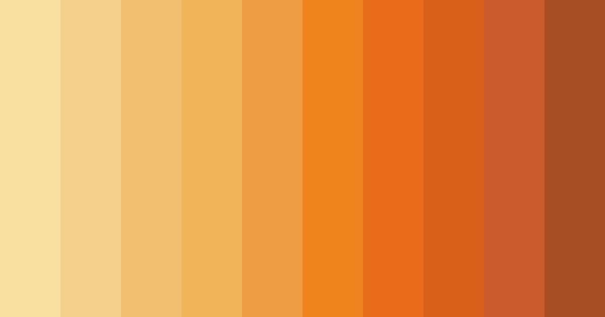 Download golden sunset orchard color palette PNG image (landscape)