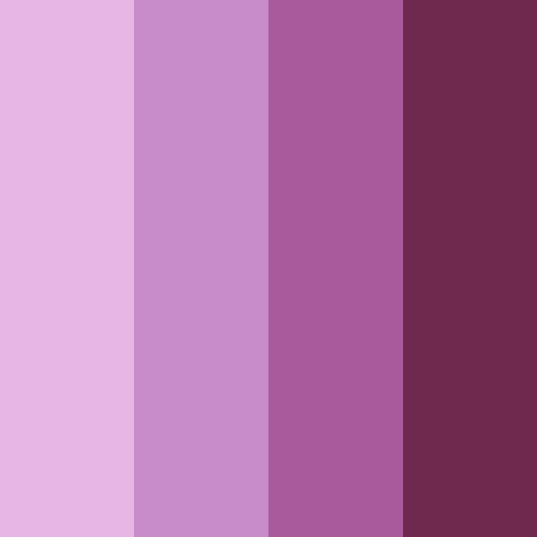 Download purple elegance color palette PNG image (square)