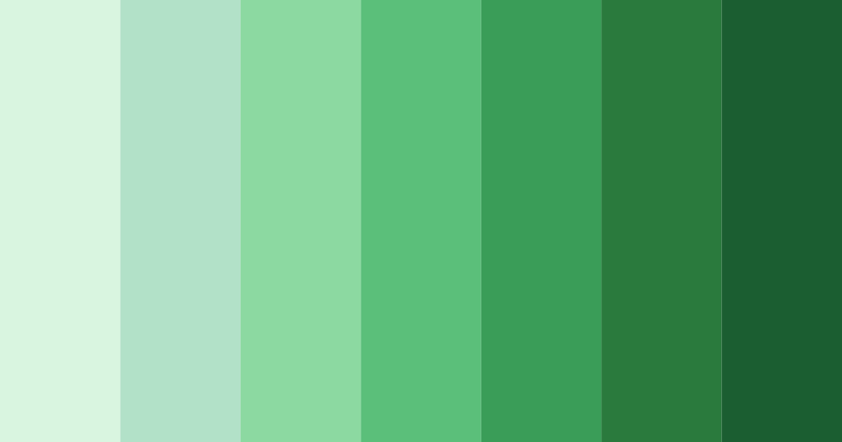 Download emerald renewal color palette PNG image (landscape)