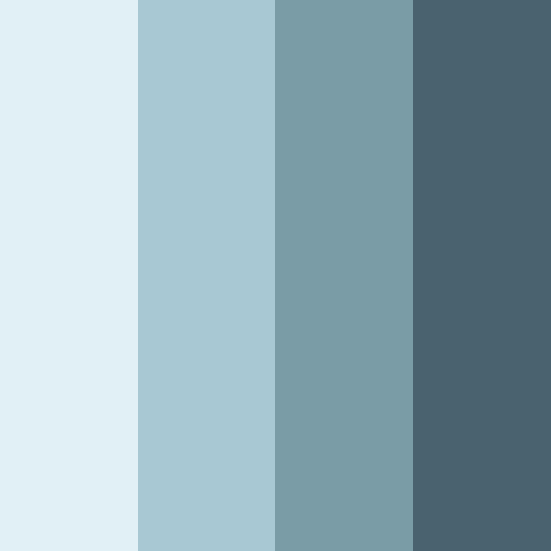 Download blue grey harmony color palette PNG image (square)