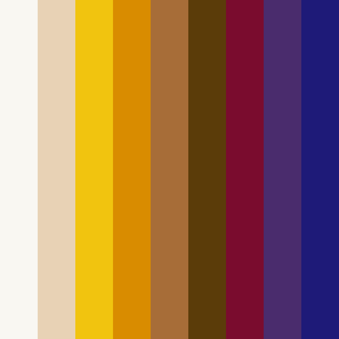 Magical Gold Color Palette - ColorDrop