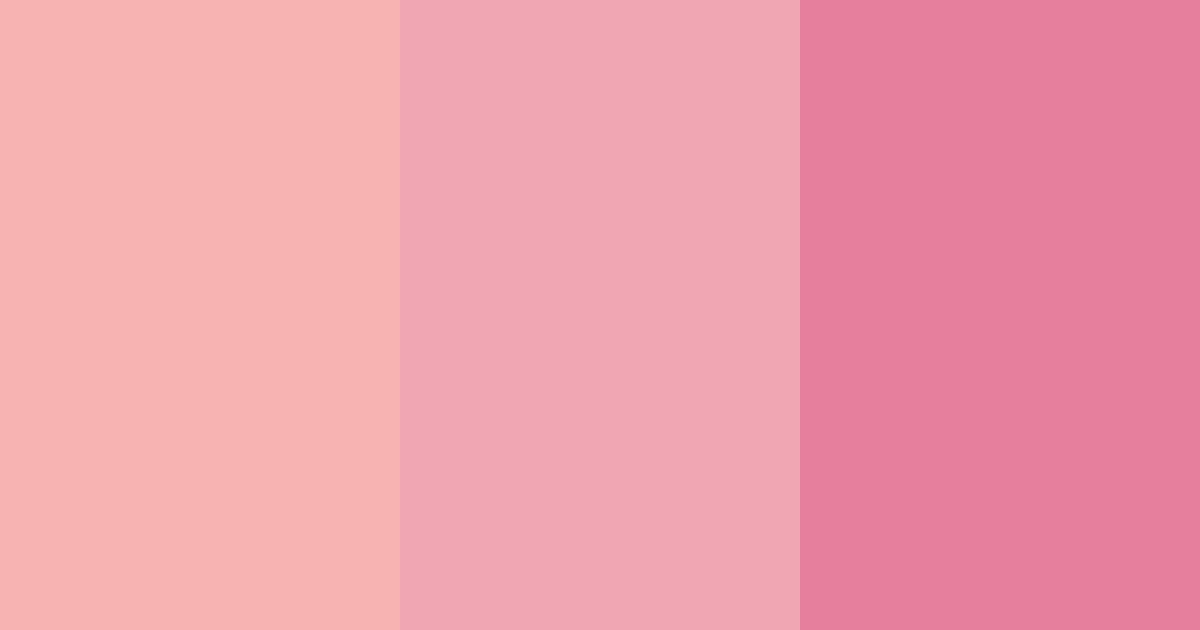 Download sweet blush harmony color palette PNG image (landscape)