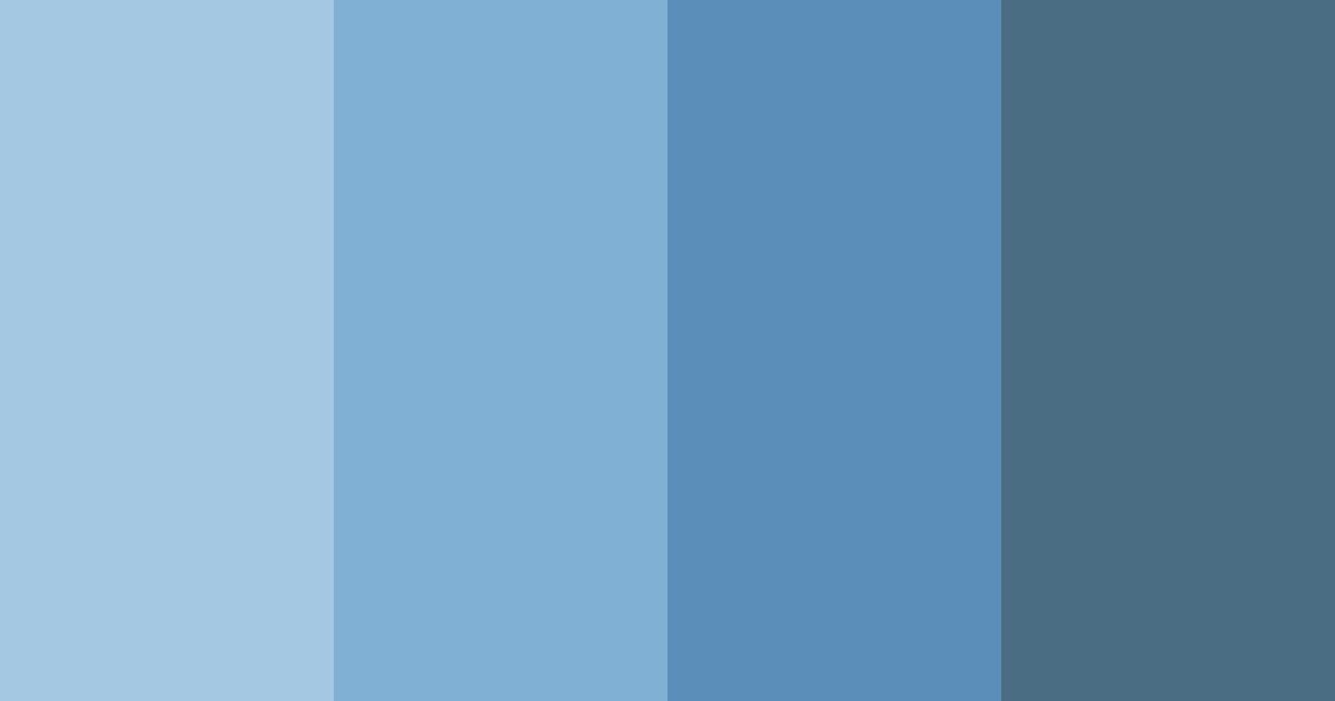 Download seaside serenity color palette PNG image (landscape)