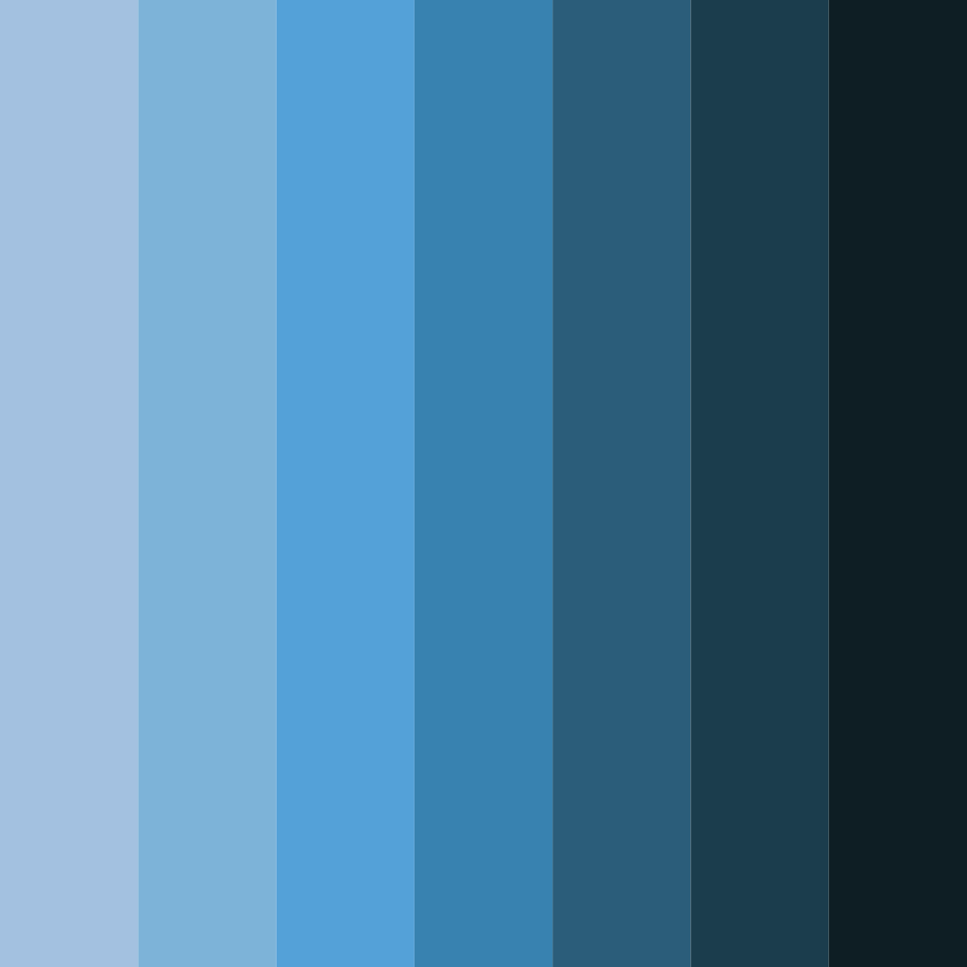 Download dark sky blue color palette PNG image (square)