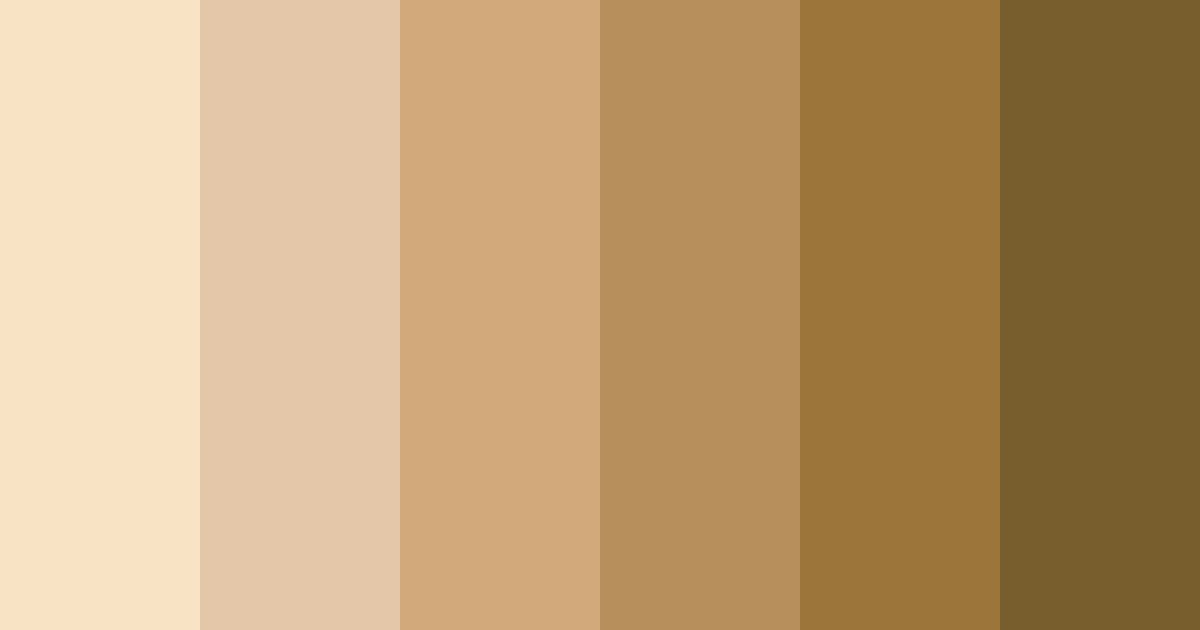 Download golden desert mirage color palette PNG image (landscape)