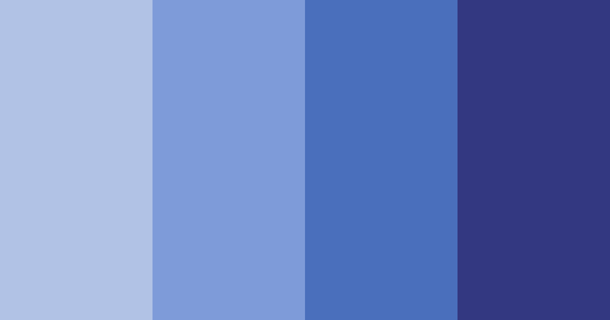 Download midnight serenade color palette PNG image (landscape)