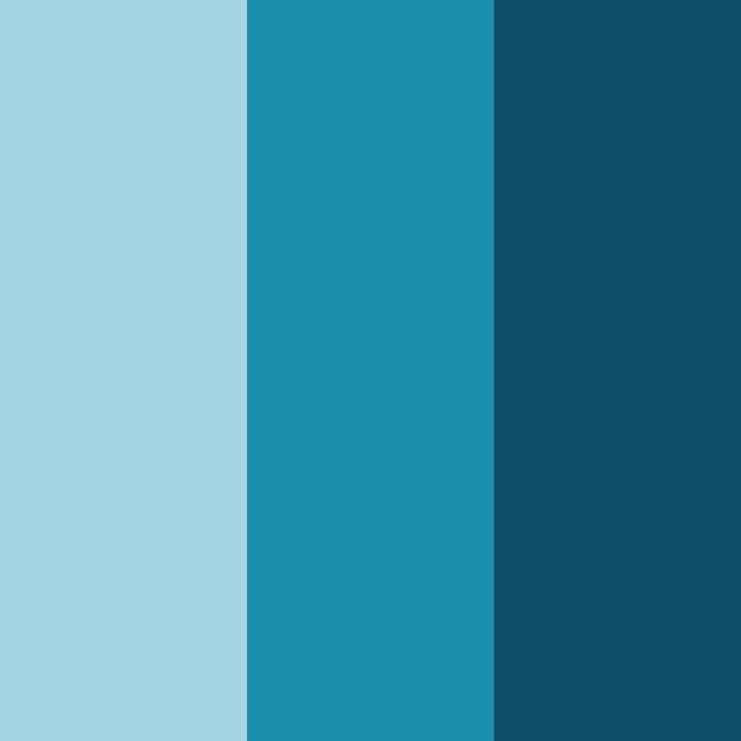 Download oceanic harmony color palette PNG image (square)