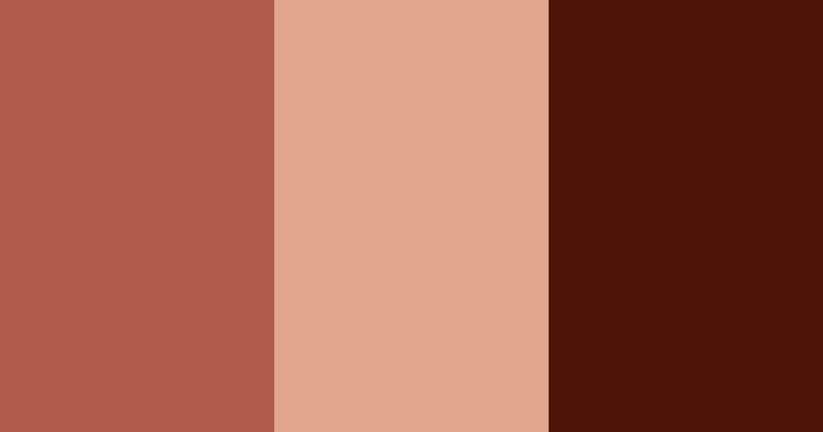 Download rustic red color palette PNG image (landscape)