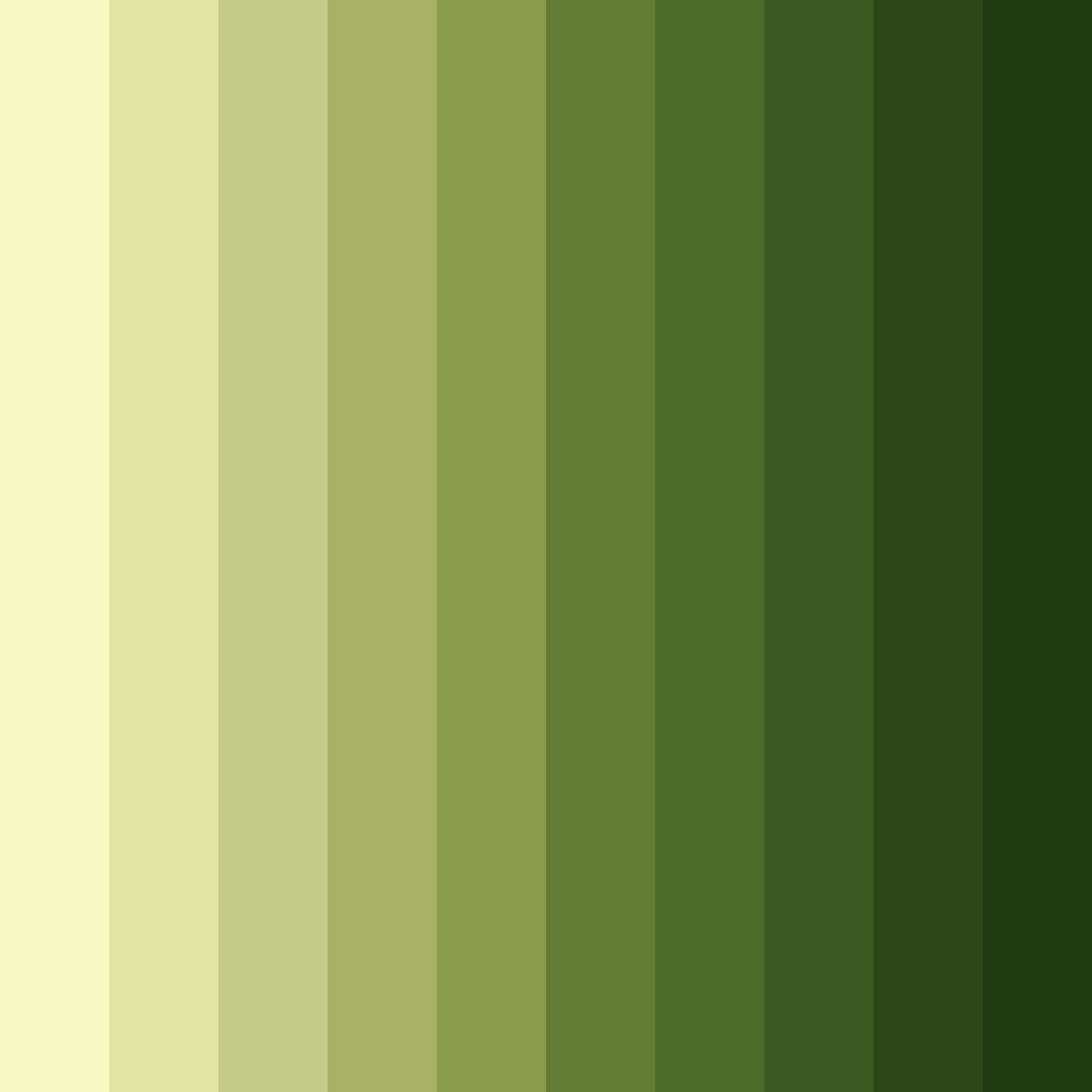 Download fabled forest harmony color palette PNG image (square)