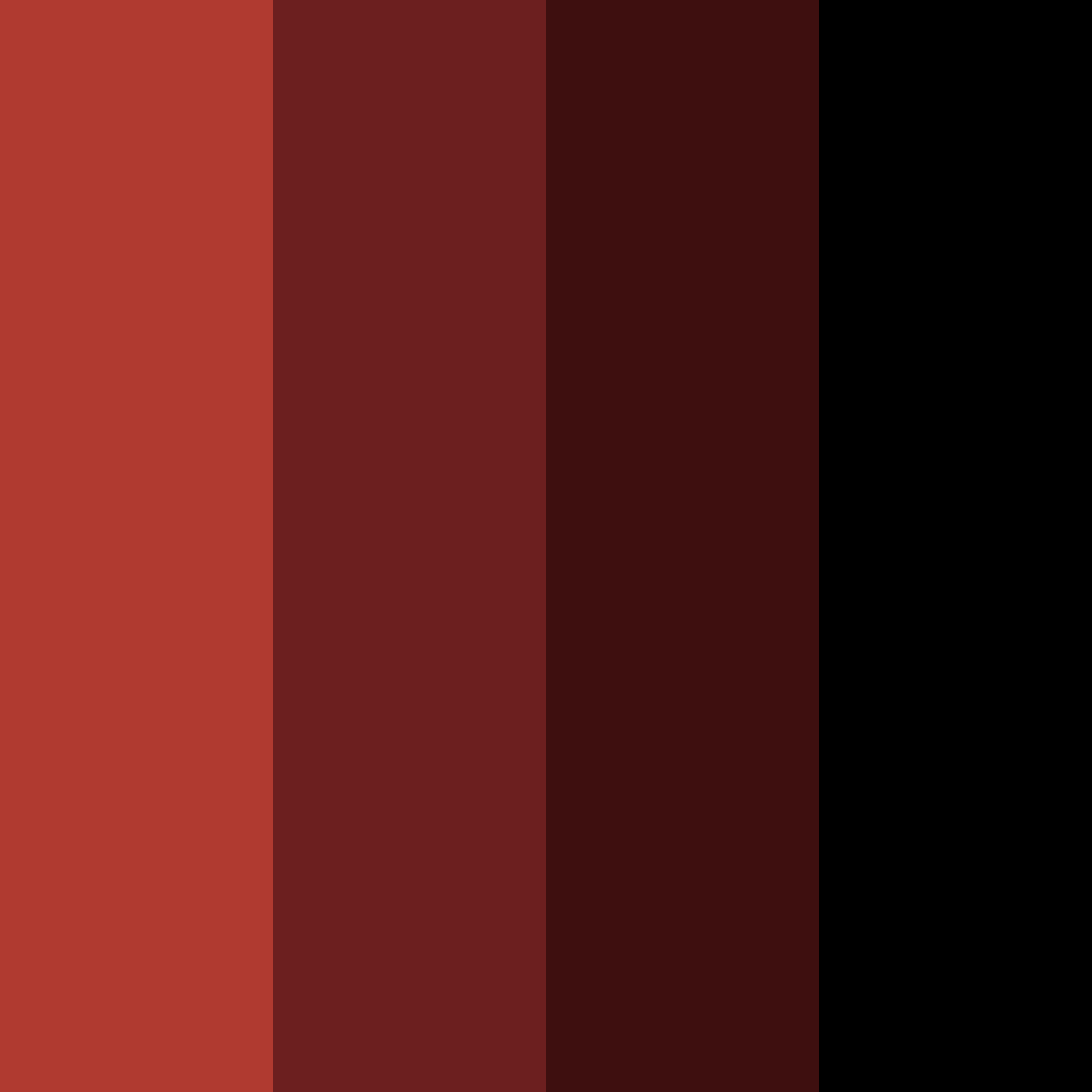 Download crimson shadows color palette PNG image (square)