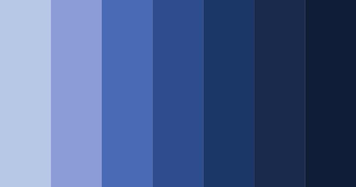 Download midnight serenity color palette PNG image (landscape)