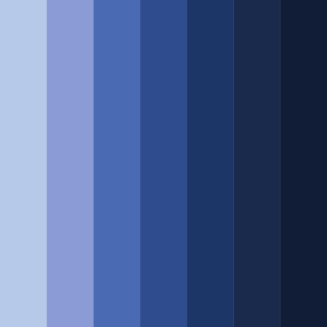 Download midnight serenity color palette PNG image (square)