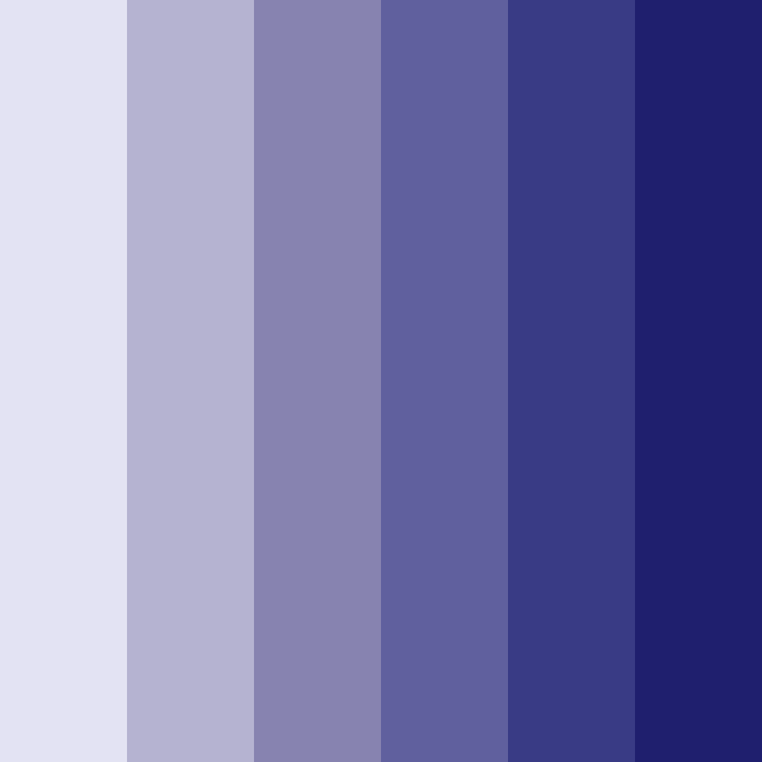 Download midnight serenity color palette PNG image (square)