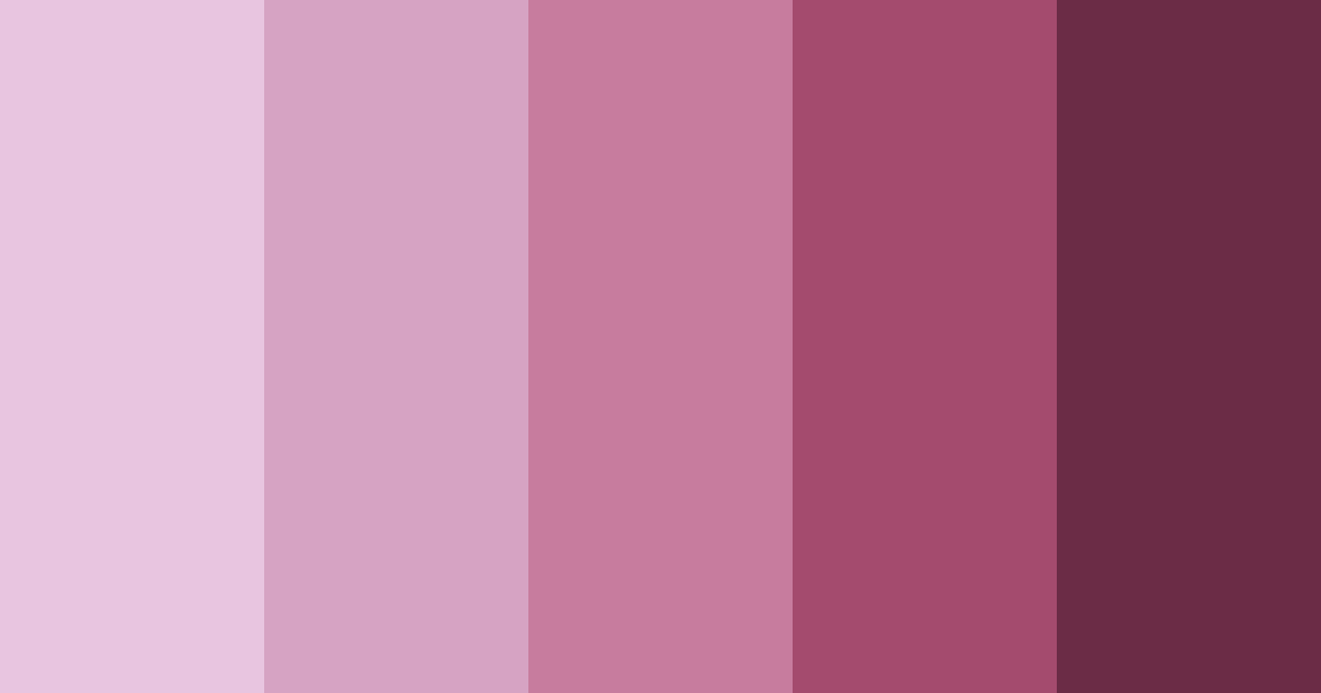 Download plum shades color palette PNG image (landscape)