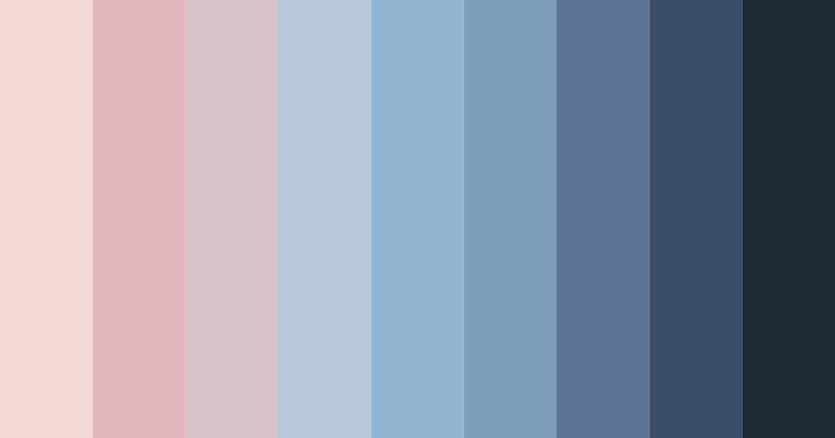 Download serene dawn color palette PNG image (landscape)