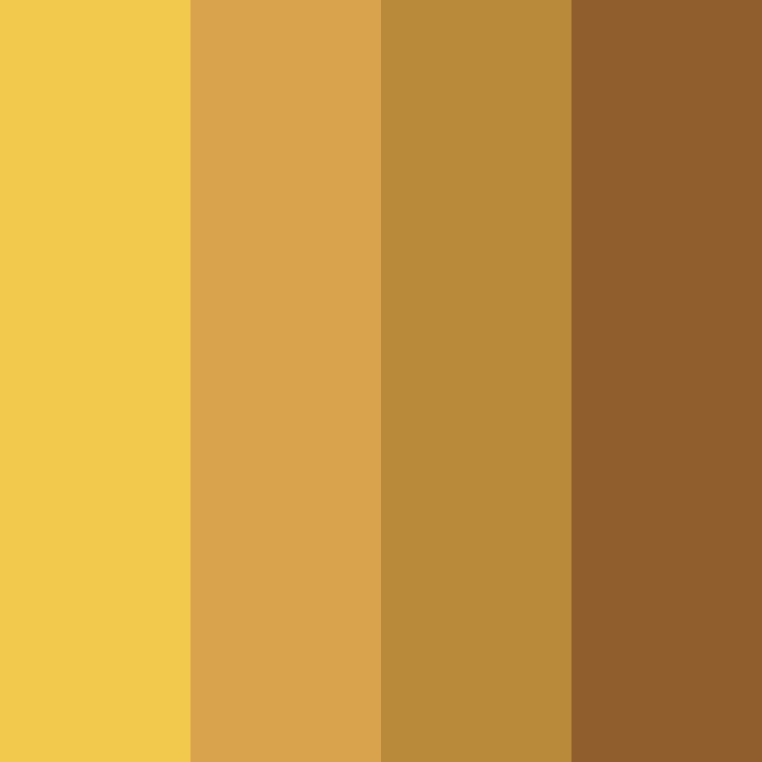 Download autumnal gleam color palette PNG image (square)