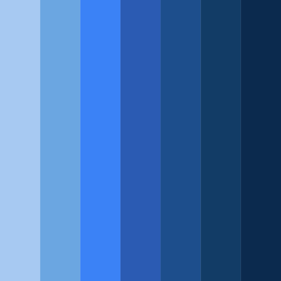 Download serene skies color palette PNG image (square)