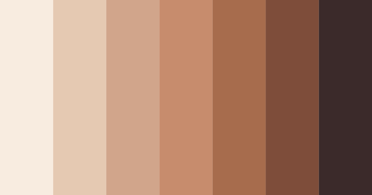Download muted beige color palette PNG image (landscape)