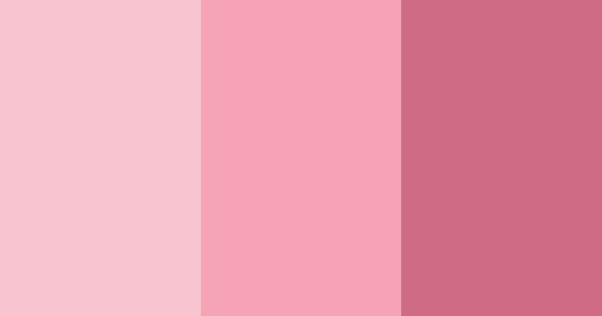 Download blushing melodies color palette PNG image (landscape)