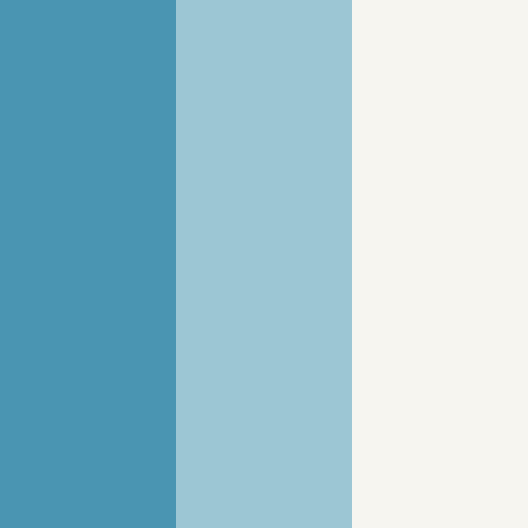 Download aqua serenity color palette PNG image (square)