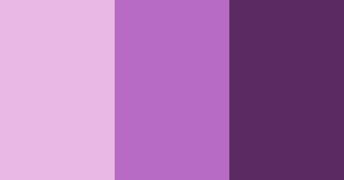 Download deep purple rose color palette PNG image (landscape)
