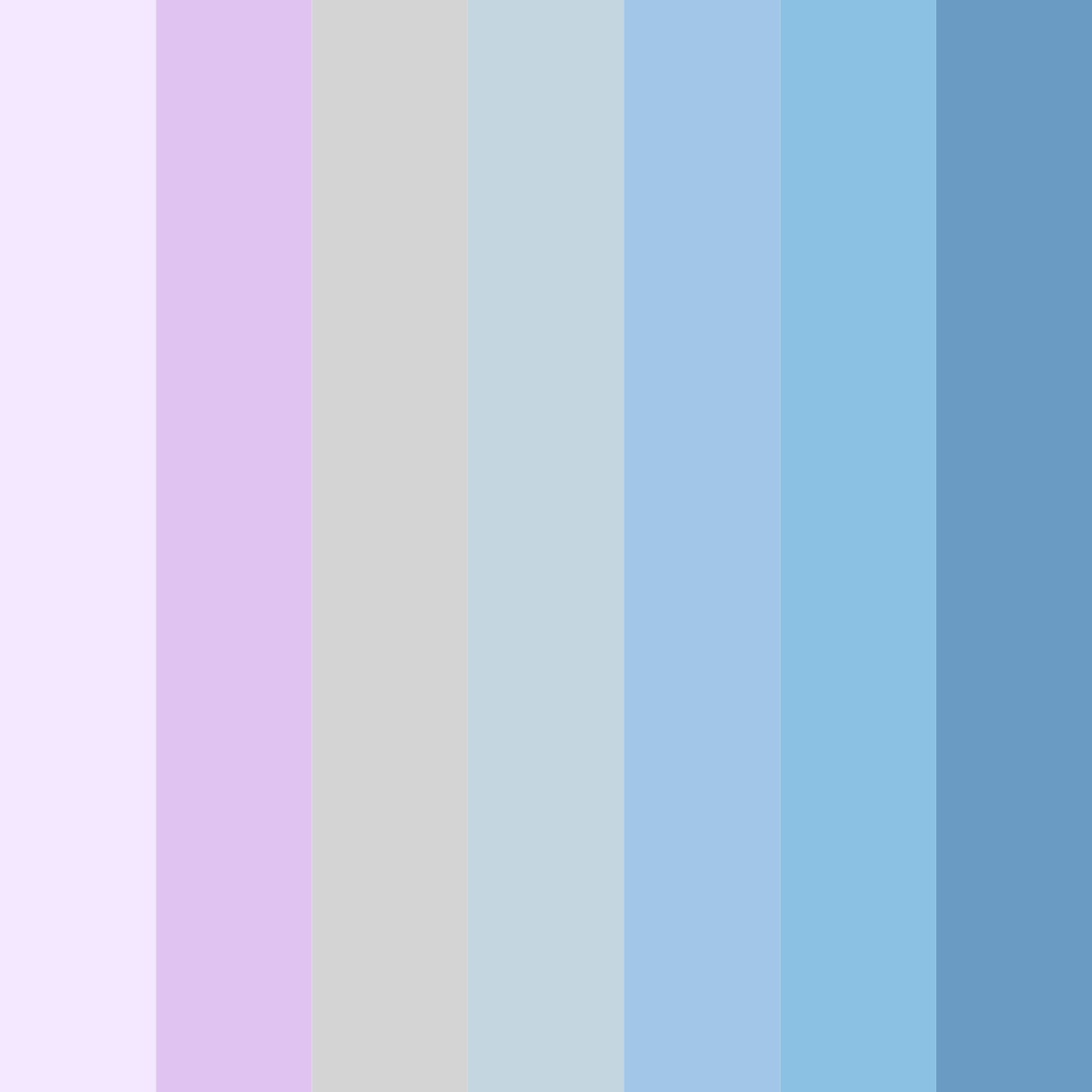 Download dreamy skies color palette PNG image (square)