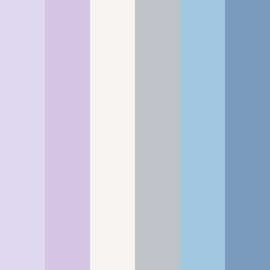 Download pastel purple color palette PNG image (square)