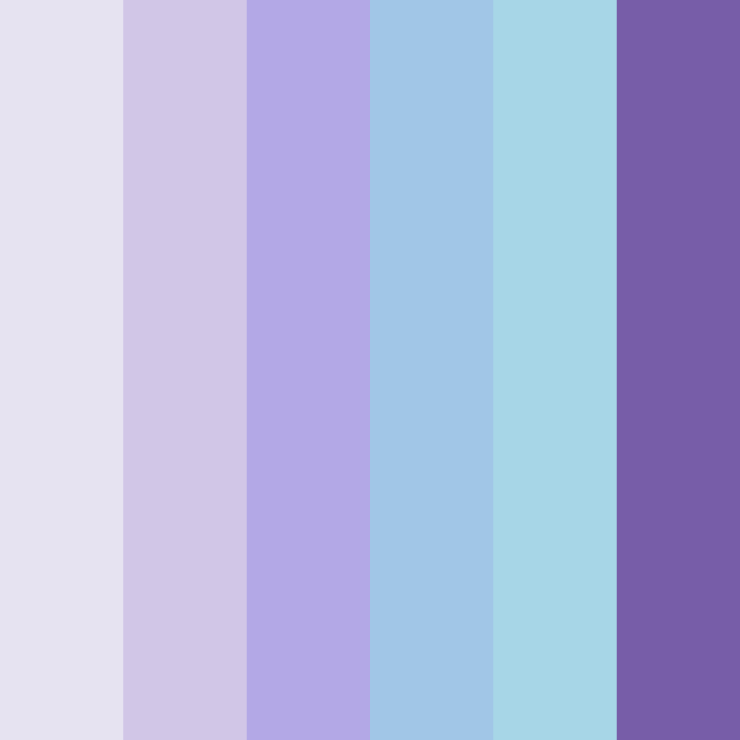 Download whispers of dawn color palette PNG image (square)