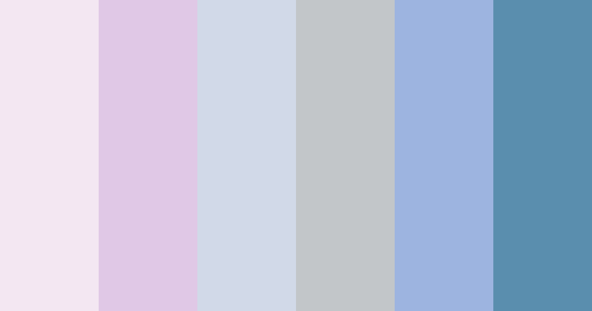 Download shades of lilac color palette PNG image (landscape)