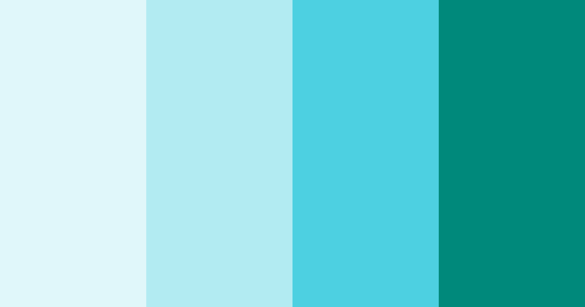 Download serene productivity color palette PNG image (landscape)