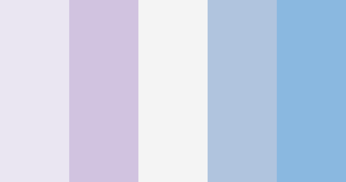 Download pastel purple color palette PNG image (landscape)