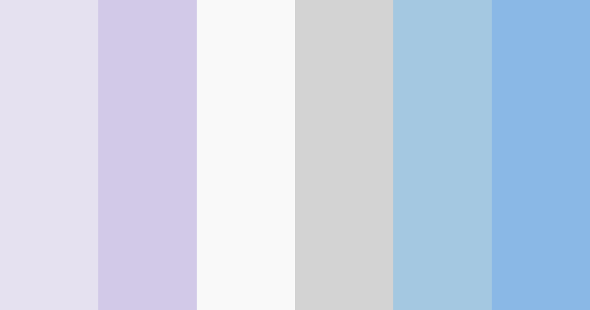 Download pastel purple color palette PNG image (landscape)