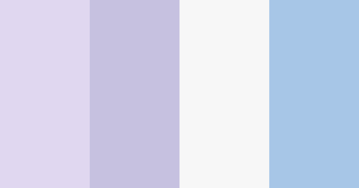 Download whispers of serenity color palette PNG image (landscape)