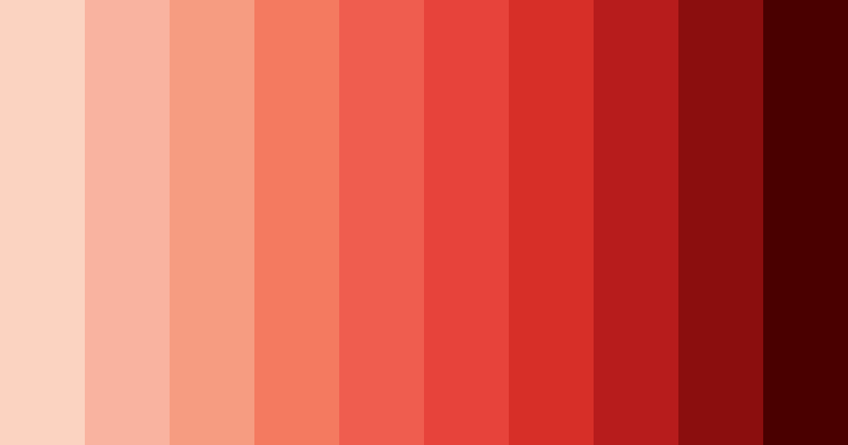 Download crimson sunset color palette PNG image (landscape)