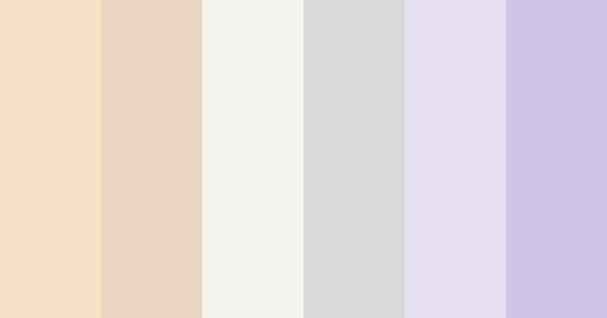 Download whispers of serenity color palette PNG image (landscape)