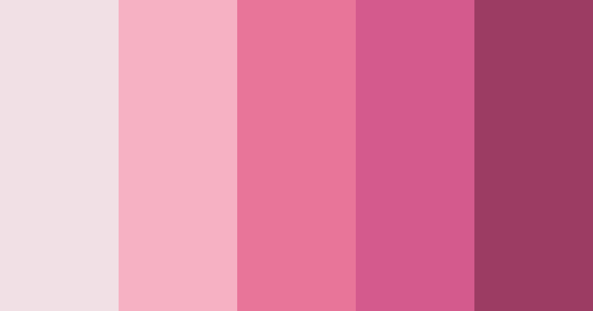 Download blushing boudoir color palette PNG image (landscape)