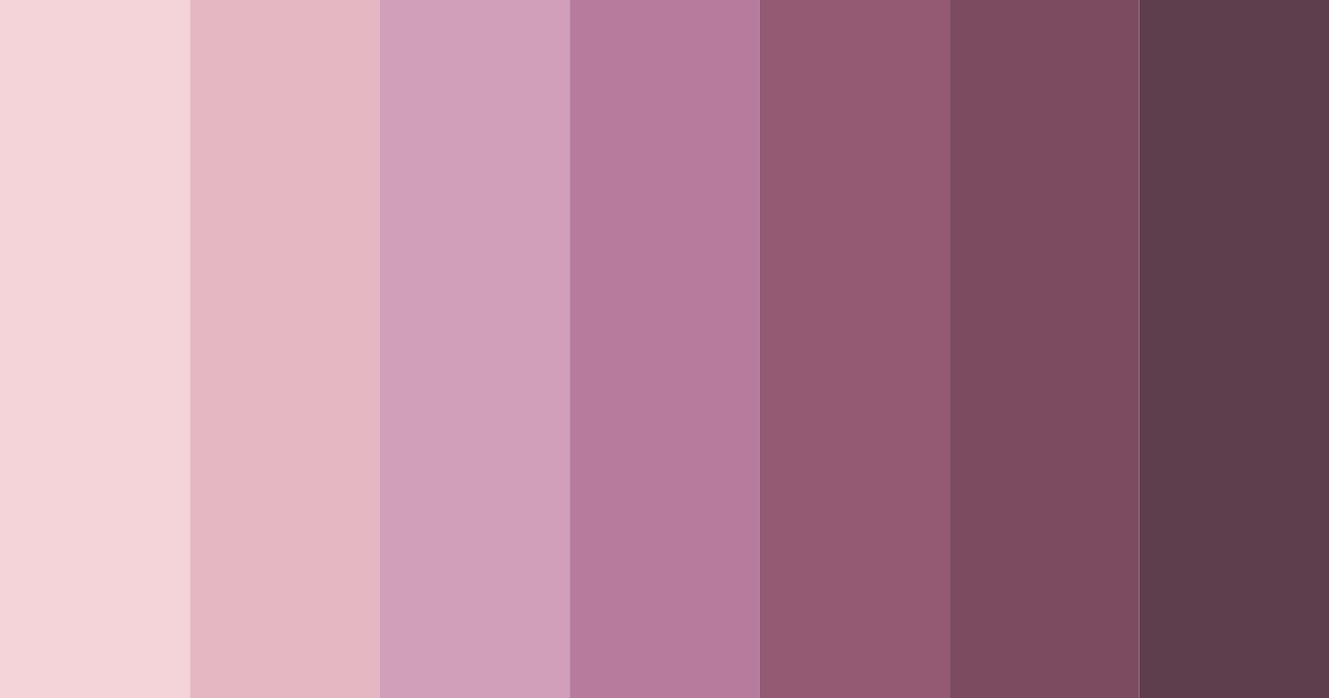 Download dusty rose elegance color palette PNG image (landscape)