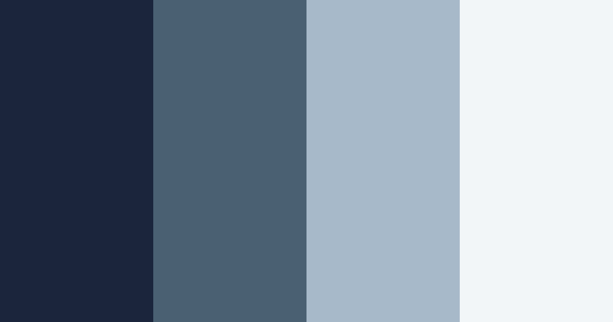 Download midnight serenity color palette PNG image (landscape)
