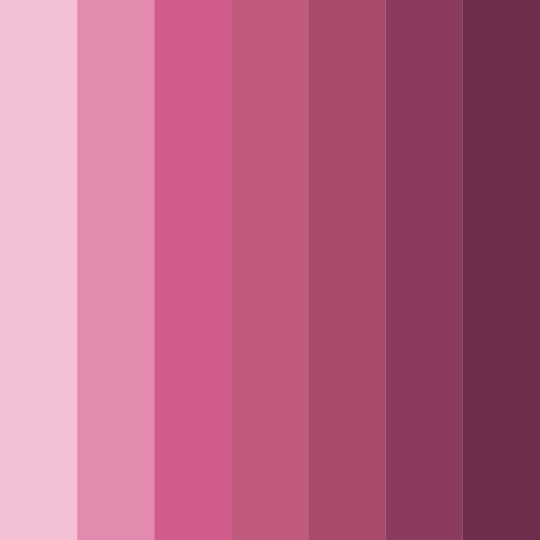 Download rose shades color palette PNG image (square)