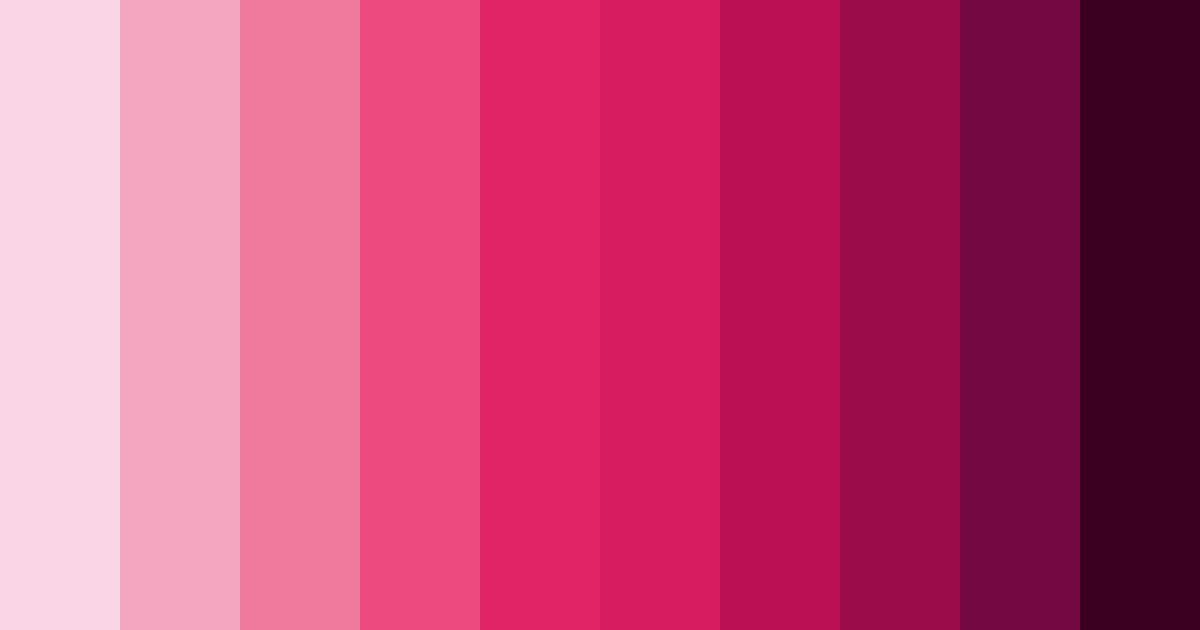 Download blushing boudoir color palette PNG image (landscape)