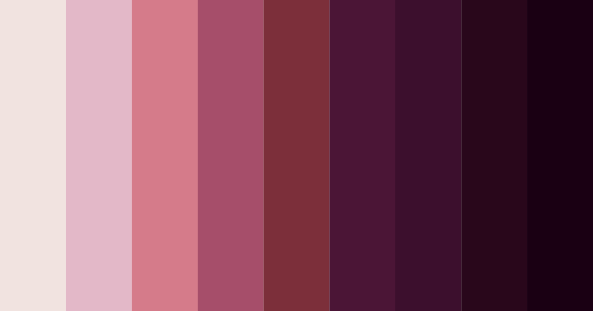 Download crimson reverie color palette PNG image (landscape)