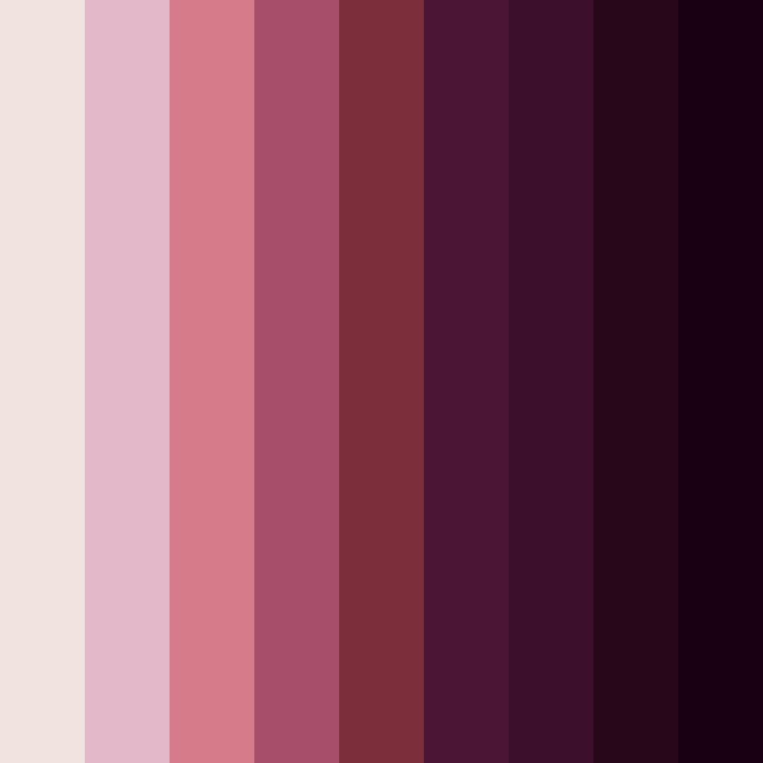 Download crimson reverie color palette PNG image (square)