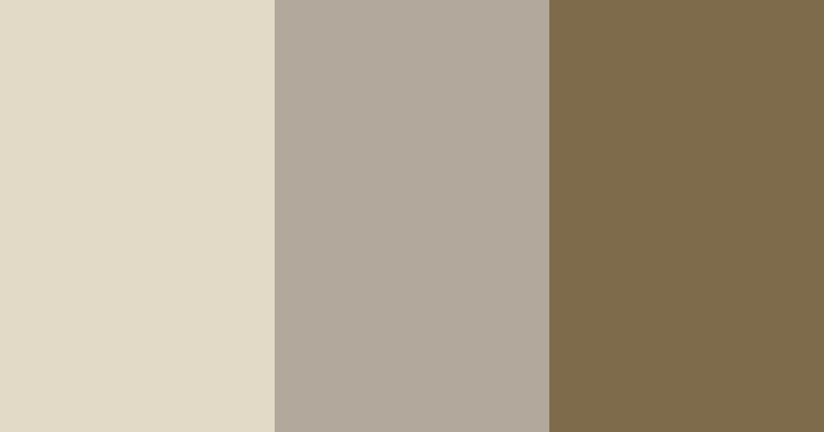 Download neutral beige color palette PNG image (landscape)