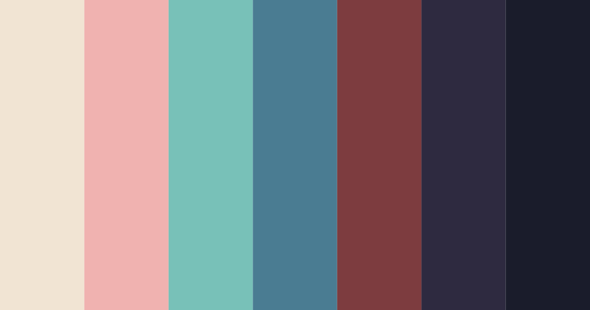 Download frosted forest whispers color palette PNG image (landscape)