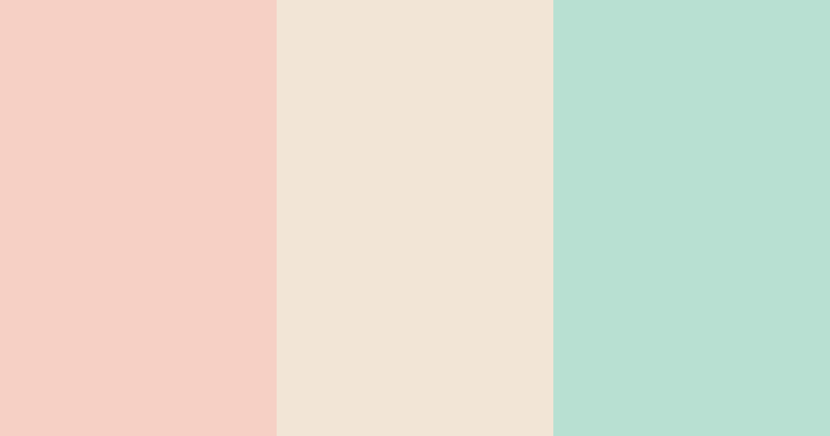 Download gentle coral breeze color palette PNG image (landscape)