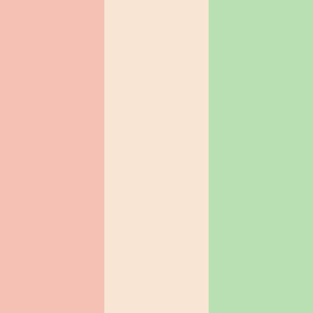 Download warm coral color palette PNG image (square)