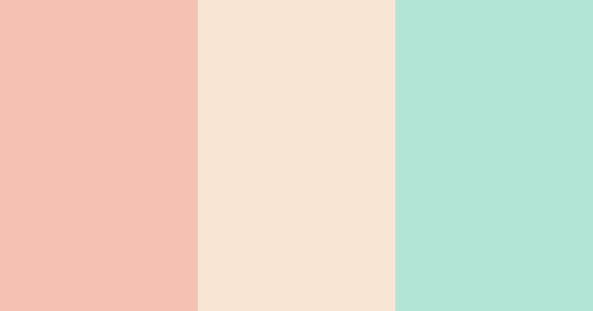 Download warm coral color palette PNG image (landscape)