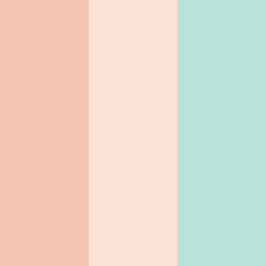 Download soft coral color palette PNG image (square)