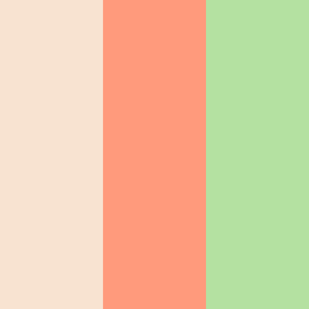 Download blissful sunrise color palette PNG image (square)