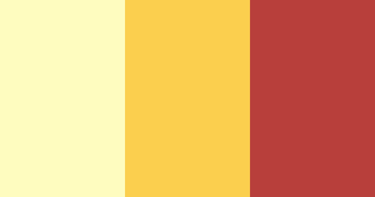 Download warm red yellow blue color palette PNG image (landscape)